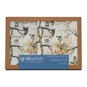 Linen Napkins Irish crafted Homeware